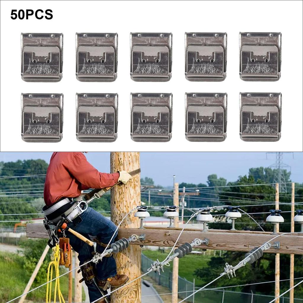 Stainless Steel Solar Panel Cable Clamp PV Cable Clamp Wire Fastener Clamp Manager