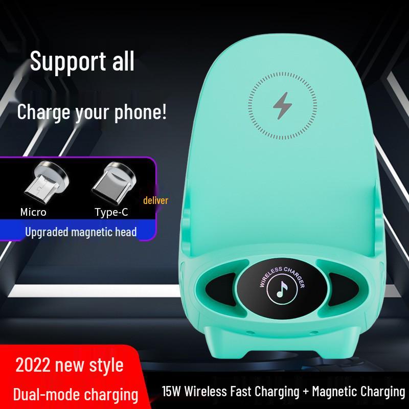 V815W Vertical Wireless Fast Charging Phone Holder Stand