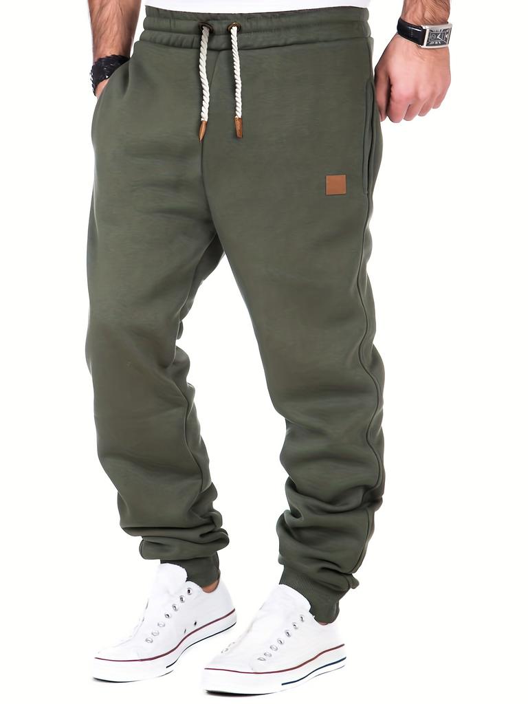Men's Winter Warm Thermal Trousers Casual Athletic Fleece Pants Jogging Pants Men Sport Discovery Channel Pants Hot Overalls