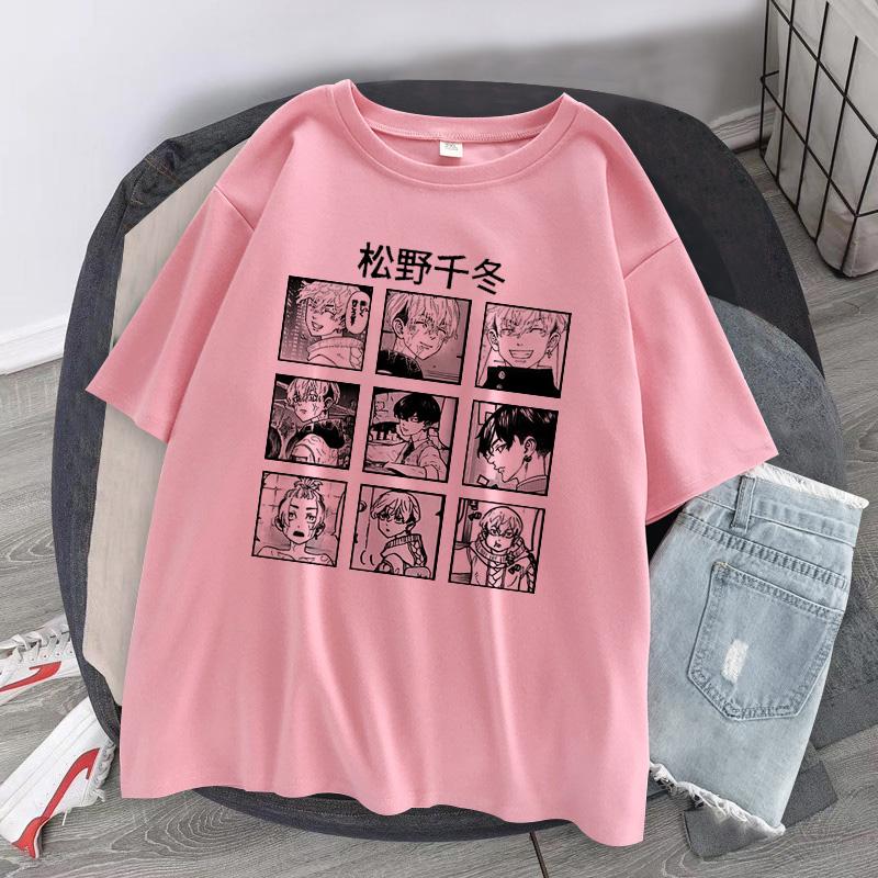 

Футболка с японским аниме Tokyo Avengers, унисекс, топы Harajuku Kawaii, футболки с графическим принтом Tokyo Avengers, унисекс, футболка с мультяшным принтом, унисекс 4XL