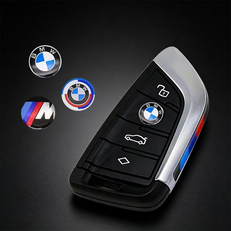 11mm 14mm Car Remote Key Fob Emblem Sticker Logo Replacement For BMW E46 E90 F10 F30 G20 X1 X3 X5 M Performance 50th Anniversary PP62
