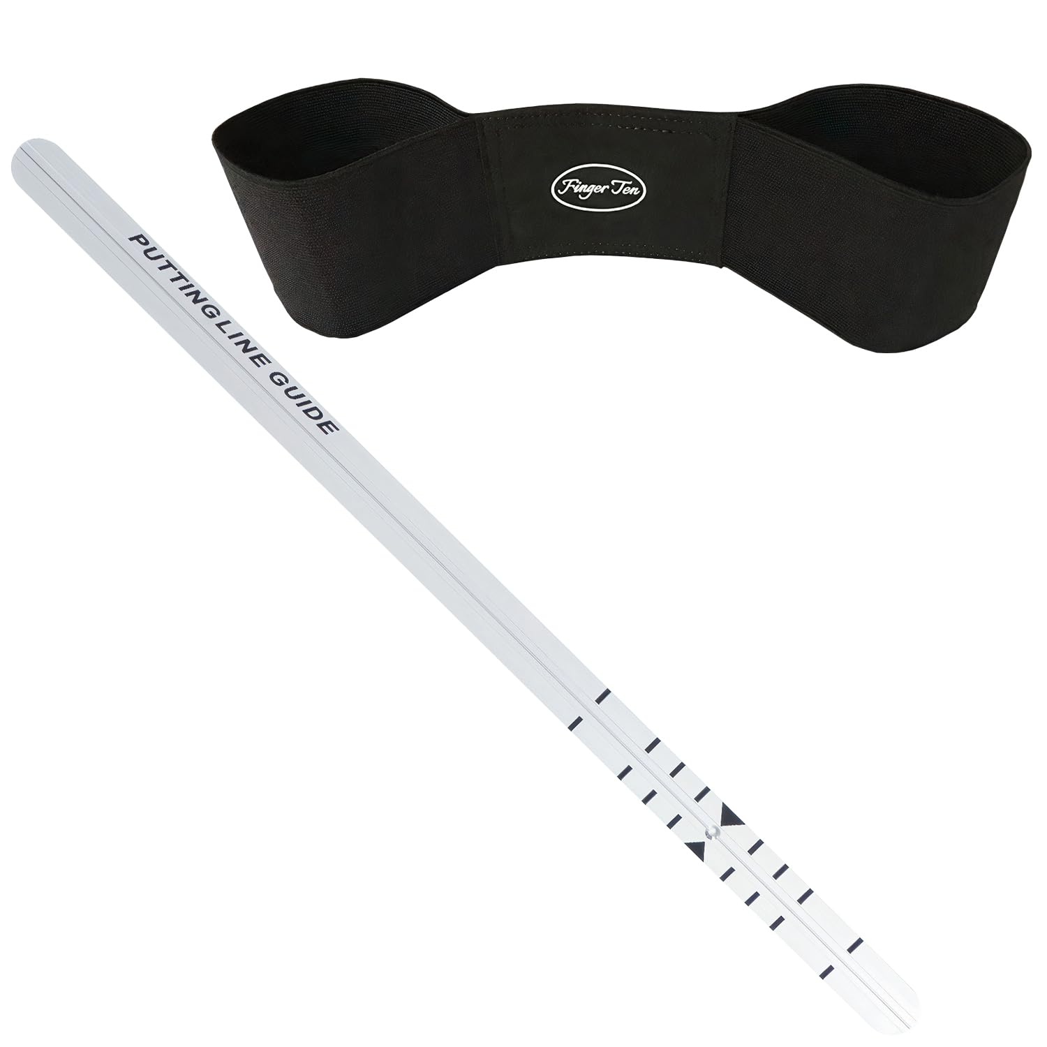 

D.STONE Golf Putter Rail, Putting Practice Aid, Putting Mat, Putting Practice, Putting Rail Set