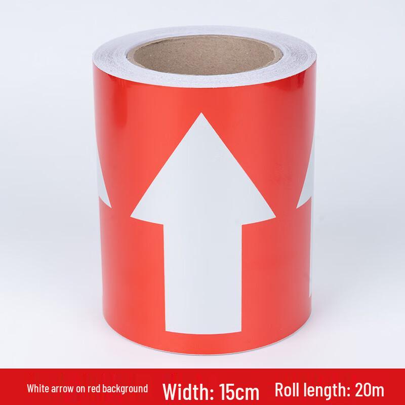 DAXTE Reflective Pipe Flow Direction Arrow Tape