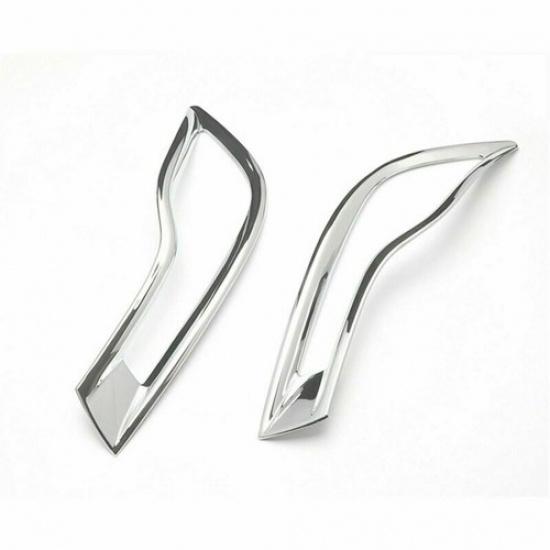 For Honda CRV CR-V 2017 2018 Chrome Trim Rear Bumper Reflector Cover Trim