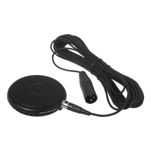 Superlux Omnidirectional Acoustic Boundary Microphone, Black, E304B