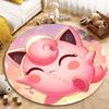 1 Pezzo Pokemon Jigglypuff Stampa Tappeto Rotondo Soggiorno Camera da Letto Tavolo e Sedia Divano Stanza dei Bambini Tappeto Decorativo Tappeto Potdemiel
