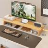 Adjustable Monitor & Laptop Desk Stand with Storage