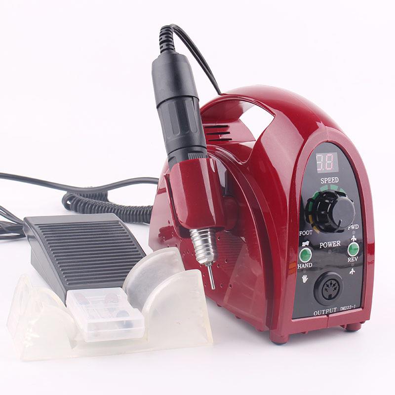 Portable Handheld LCD Nail Drill & Polisher - 35,000 RPM