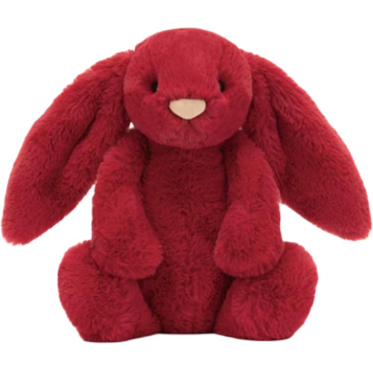 Jellycat Bunny Collection Supreme Bashful Skye Bunny Dolls Plush Doll 31cm/51cm Height In Sitting Posture