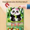 Magnetic Puzzle Toy for Toddlers Aged 3-6: Cute Cartoon Early Education DIY Set
