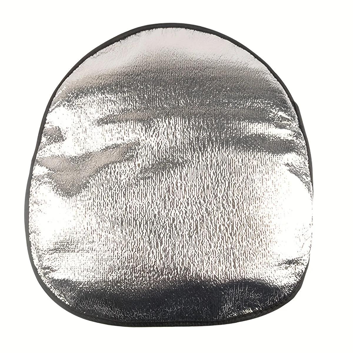 

Солнцезащитный козырек на руль автомобиля, Двойной толщины, Защита от жары, Складной, Защита от УФ-лучей, Серебристое светоотражающее покрытие | Универсальный размер для авто серебряный