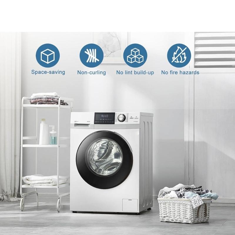 Adjustable Dryer Vent Periscope Space Saving Laundry Room Solution with 2 Clamps Foil Tape Stainless Steel Texture