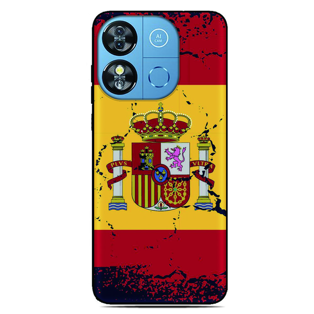 Spain Flag Phone Case For Ulefone Note 20 19 18 Ultra 10 12 13 14 15 16 17 Pro 13P 12P 11P 10P Silicone Soft Back Cover