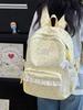 Schoolbag Japanese ins cute cartoon printed schoolbag female high value lace sweet primary school travel backpack