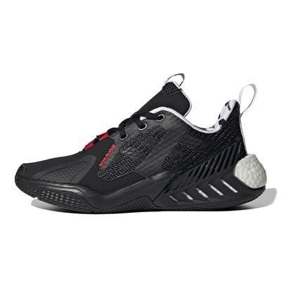 4Uture Low Top Kids' Running Shoes Black White Red Sneakers FV5793