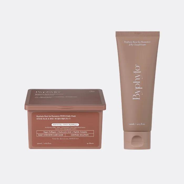 [Byphyto] Byphyto PDRN Daily Skincare 2-Piece Set (Mask Pack + Foam Cleanser)