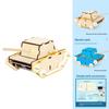 Stem Science Experiment Diy Electric Tank Model Educational Toy For Kids