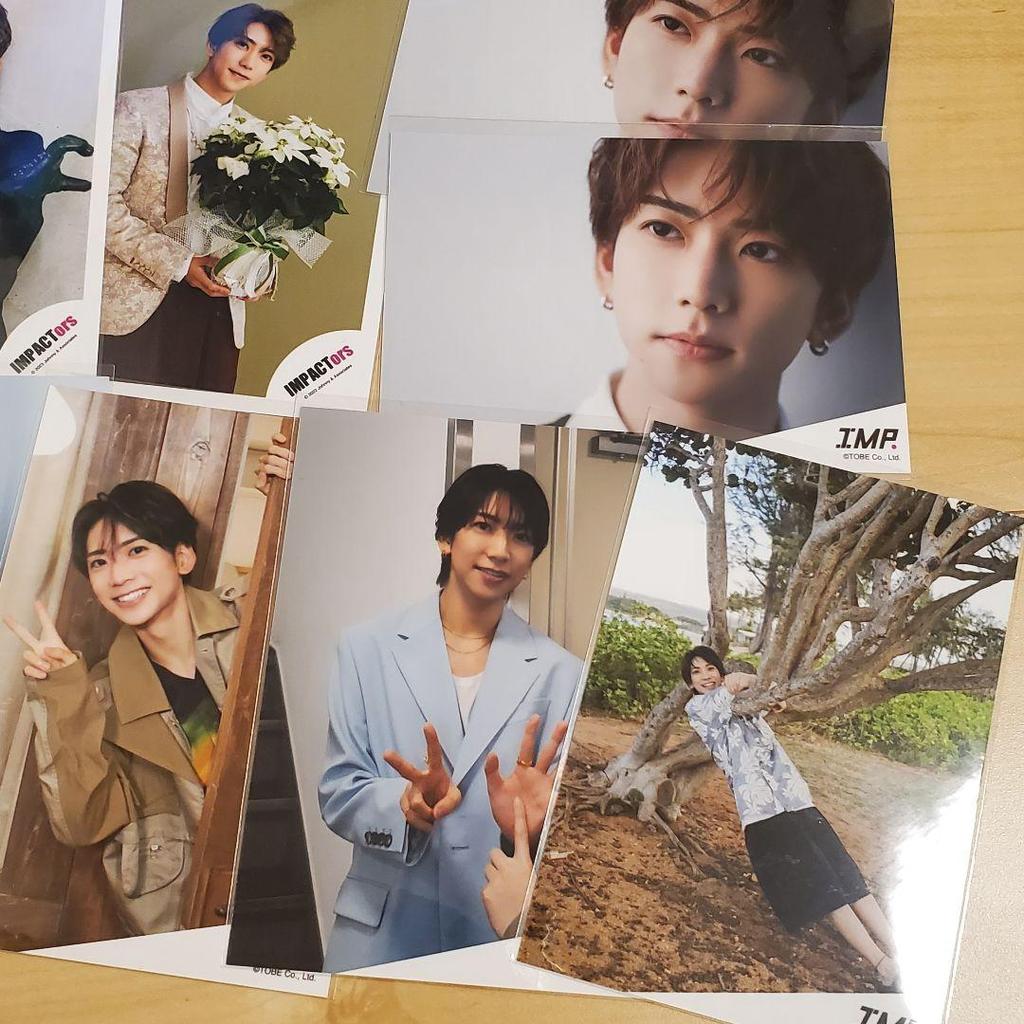 [USED] IMP. Suzuki Taiga Official Photo Off-shot