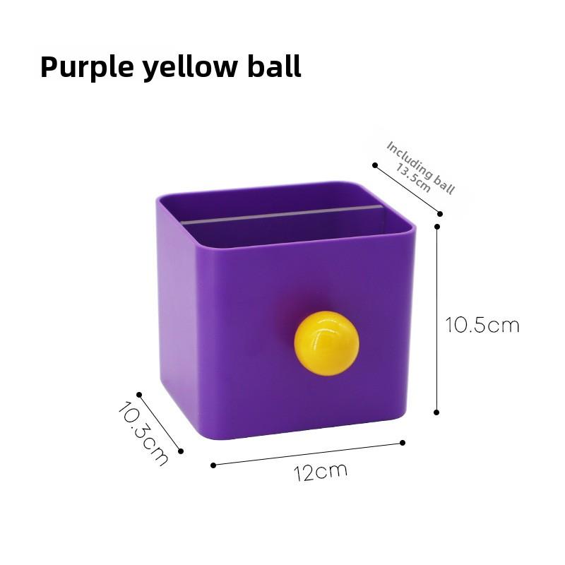 Style Office Stationery Pen Holder, Office Student Desktop Oil Painting Brush Stationery Storage and Organization Pen Holder