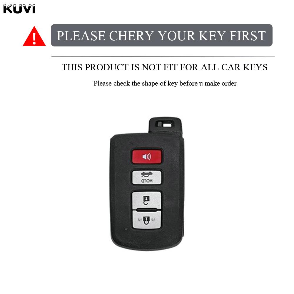 Tpu 4 Buttons Car Remote Key Case Cover For Toyota Camry Corolla Rav4 Highlander Avalon - Shell Holder Fob Accessories