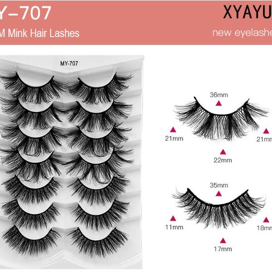 7 Pairs  Lashes Mink Individual Lashes Magnetic Lashes Lashes Extension Lashes That Look Like Extensions Lashes Extension Hk  Lashes Natural Look