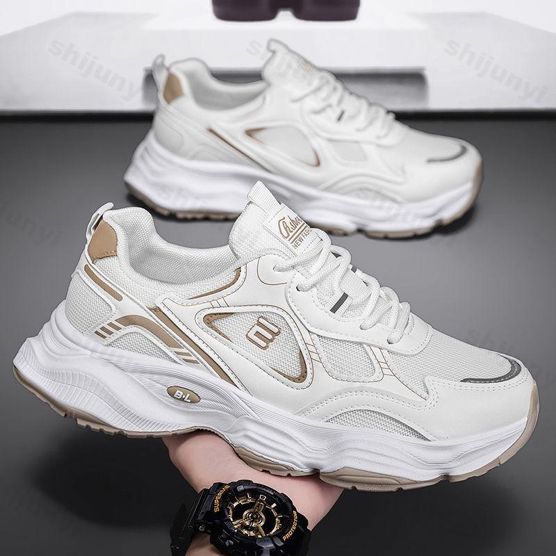 Fashion Mens Casual Sneakers 2025 Summer New Mesh Breathable Anti Slip Footwear Fashion Comfortable Light Tennis Outdoors Running Shoes