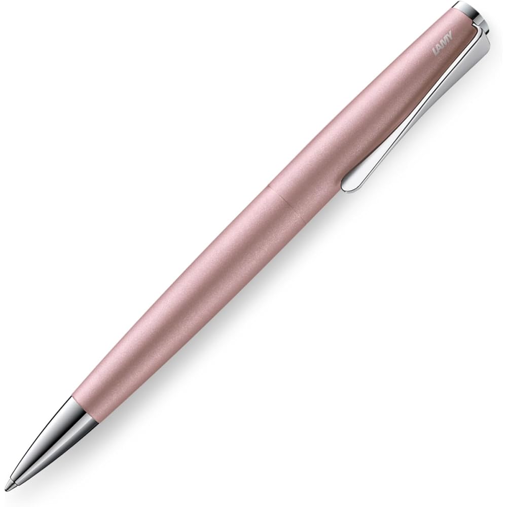 LAMY Lamy Ballpoint Pen, Oil-based Studio, Rose Matte, L269RM Limited, Regular Imported