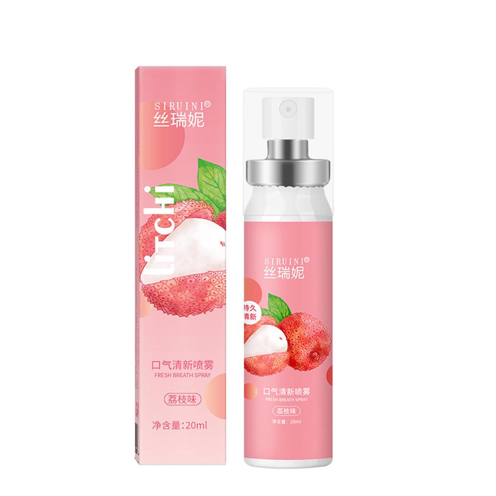 

Флакон 20 мл Освежитель дыхания для полости рта Оральный спрей LYCHEE