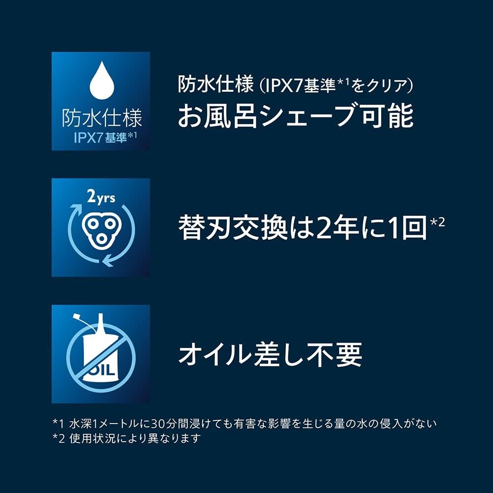 Philips 9000 Series Men's Electric Shaver Electric Shaver Razor 72 Blades360-D Flex Head Personal Fit ShavingSkinIQ Technology S969731 [2022 Model]