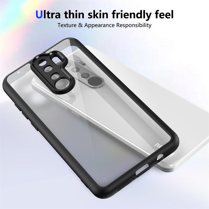 Pro Xiaomi Redmi Note 8 Pro Pouzdro Pokovený Nárazník Nárazuvzdorný Průhledný Zadní Kryt Tvrdé Matné Pouzdro na Telefon pro Xiaomi Redmi Note 8 Pro
