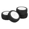 4pcs RC Front Rear Tires and Wheels with 12mm Hex for 1Celsius10 RC Off Road Car Upgrade Parts