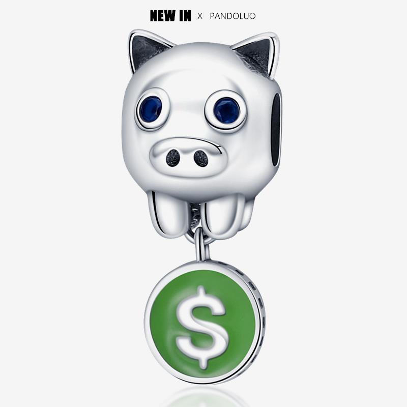 New In Copper Cute Pet Animal Shapes Charm Beads Fits Pandach Original Charms Bracelet For Women Pendant Bead Jewelry