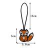 Handmade Rabbit Flower Heart Beaded Patch Key Chain Bag Charming Pendant Hang Lanyard Decoration Diy Clothing Applique Patches