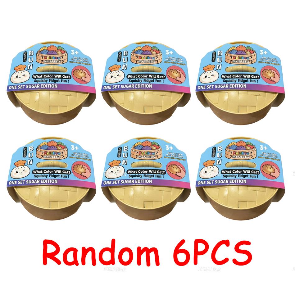 Neuer Knödel Squishy Simulationsball Ornament Weiche Dekoration zur Entspannung Lustiges Quetsch-Fidget Langsamer Rückprall Geschenk