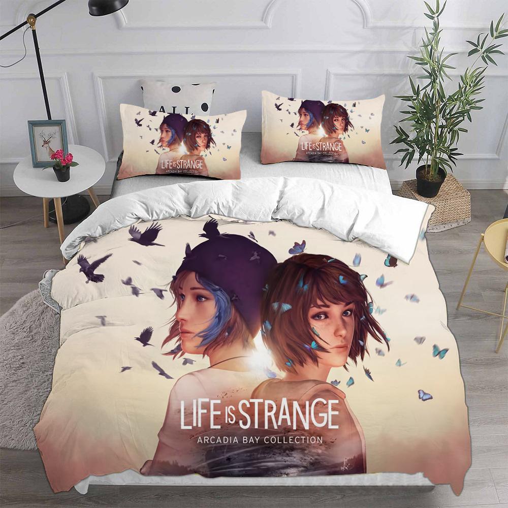 Life Is Strange Bedding Sets Eu Single Us Twin Comforter Quilt Bed Cover Duvet Cover Pillow Case 2-3 Pieces Sets Kids Adult Size
