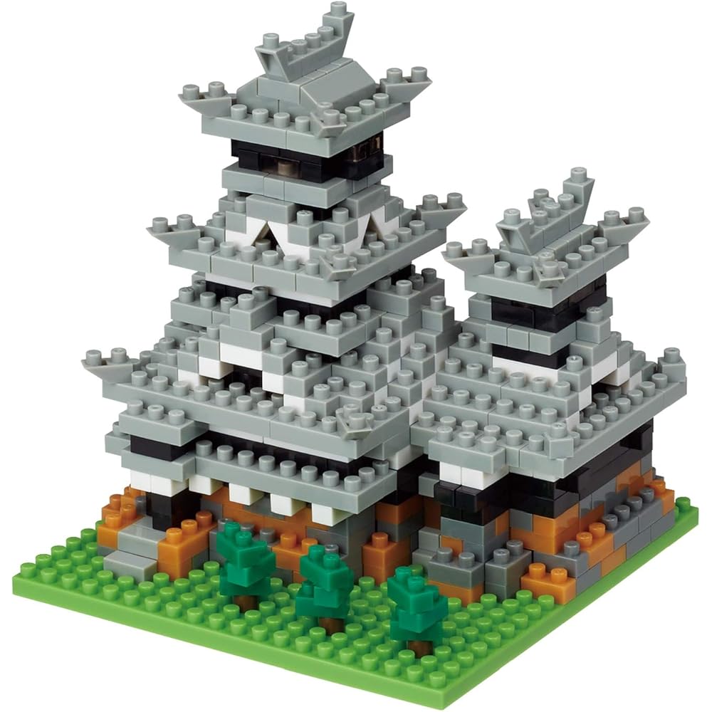 Kawada Nanoblock Kumamoto Castle Building Kit 400 Pieces Educational Toy