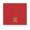 Daks Red Cutting Logo Card Wallet Dcwa2e002r2