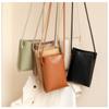 Fashion Female Large Capacity Crossbody Bags Small Shoulder Bags For Women Phone Wallet Solid Flap Newest Women Pu Leather Handbags
