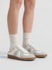 [The Nopi] Ryan 4cm Elevated German Army Mule Sneakers White 25-011