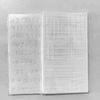 20Pcs Craft PET Paper Reusable Journal Stencils Scrapbooking Diary Drawing Templates Kit with Doodle Patterns for Gifts