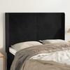 VidaXL Headboard with Ears Black 147x16x118-128 Cm Velvet3119350