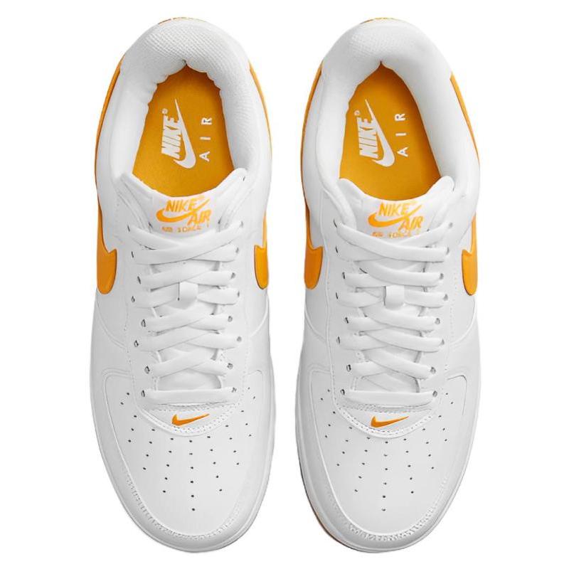 Nike Air Force 1 Low Retro Qs Color Of The Month White University Gold Sneakers FD7039-100
