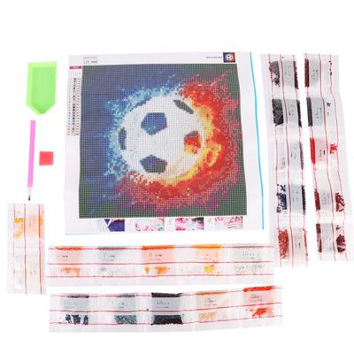 DIY Fußballmuster 5D Vollbohrer Diamantmalerei Stickerei Malereien Bilder Kunsthandwerk für