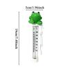 Floating Pool Temperature Gauge Frog Shape Floating Water Monitoring Tool Children Bath Temperature Gauge for Pool Outdoor