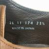 Perfect Suit Factory Made in Japan Double Monk Strap Businessschuhe Braun Größe 25.5(GEBRAUCHT)