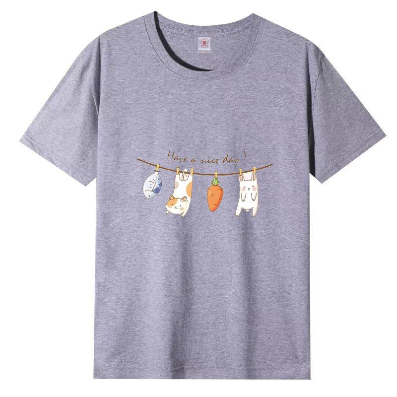 

Футболка из хлопка с короткими рукавами женская летняя новая свободная белая женская футболка с короткими рукавами 3XL