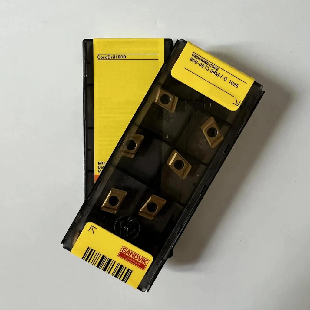 Original Sandvik / 800-06T308M-I-G 1025  / CNC Lathe Carbide Blade 10 PCS