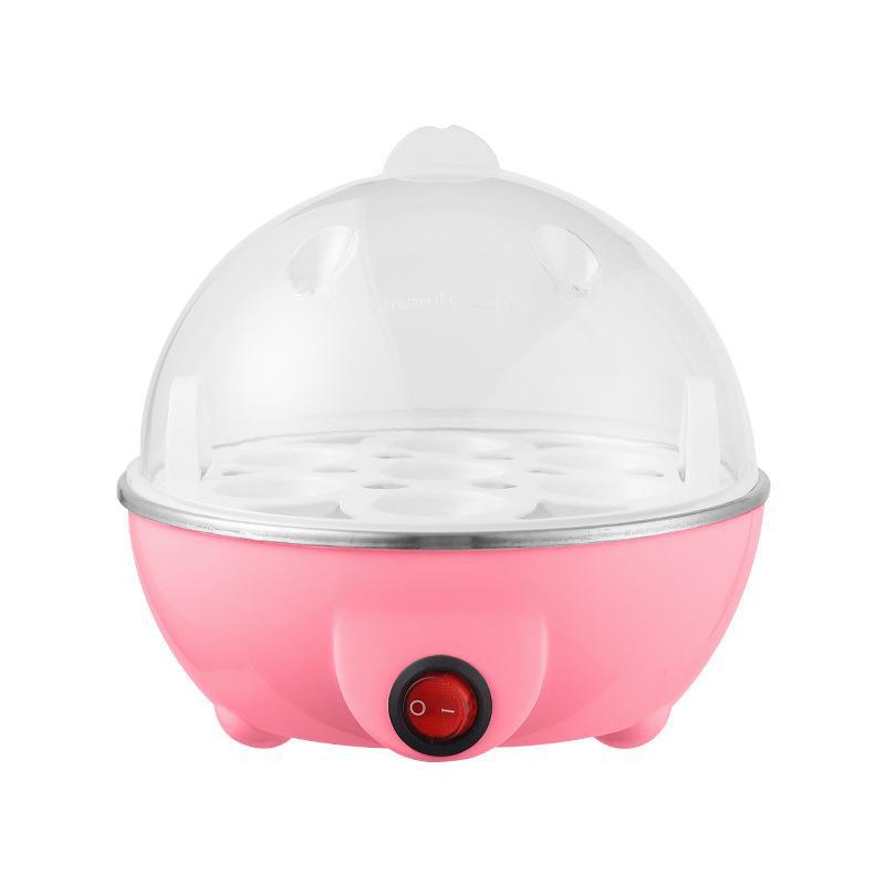 

Двухслойная пароварка для яиц и электрический подогреватель молока - Мини-машина для приготовления завтрака Single layer, European standard 220V розовый
