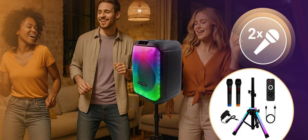 Hudební společník MM-SC1000 PartyPowerX Zvukový systém