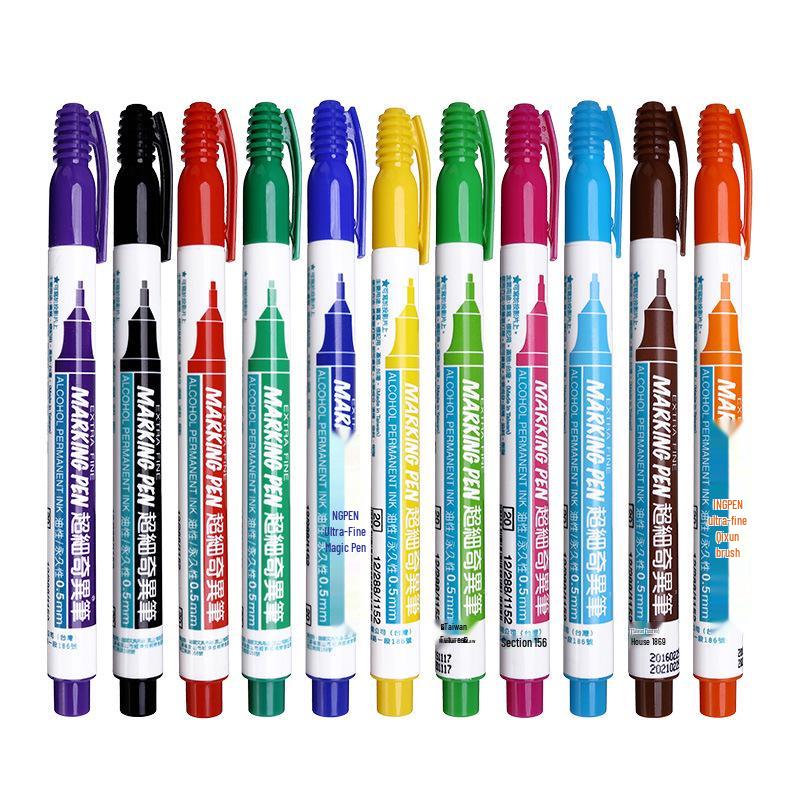 Xiongshi Wonder Pen 800 0.5mm Fine Tip Oil-Based Marker for Art & Graffiti розовый